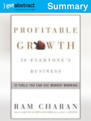 cover image of Profitable Growth Is Everyone's Business (Summary)